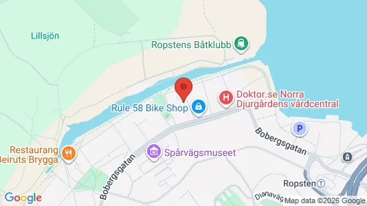 Apartments for rent i Gärdet/Djurgården - kort over placeringen