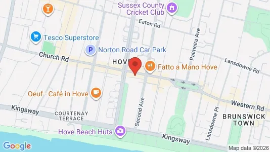Apartments for rent i Hove - East Sussex - kort over placeringen
