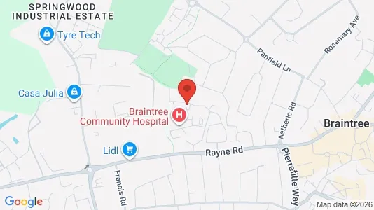 Apartments for rent i Braintree - Essex - kort over placeringen