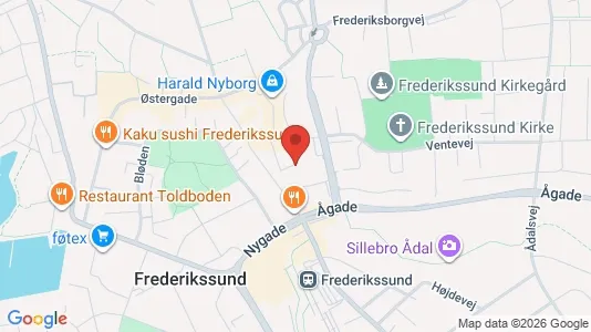 Apartments for rent i Frederikssund - kort over placeringen
