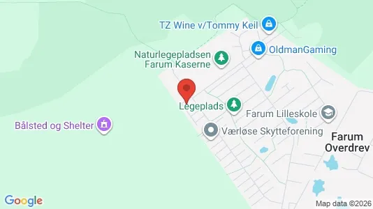 Apartments for rent i Farum - kort over placeringen