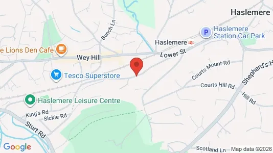Apartments for rent i Haslemere - Surrey - kort over placeringen