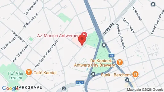 Apartments for rent i Stad Antwerp - kort over placeringen