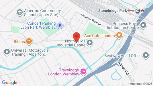 Apartments for rent i Wembley - Middlesex - kort over placeringen