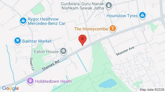 Apartments for rent i Hounslow - Middlesex - kort over placeringen