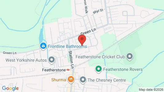 Apartments for rent i Pontefract - West Yorkshire - kort over placeringen