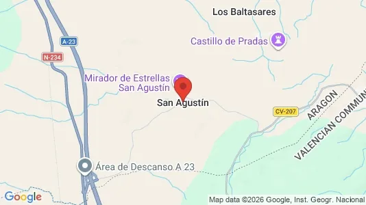 Houses for rent i San Agustín - kort over placeringen