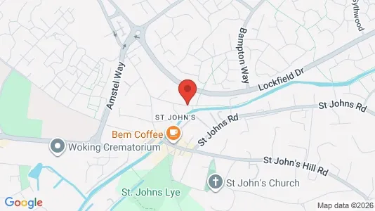 Apartments for rent i Woking - Surrey - kort over placeringen