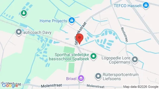 Apartments for rent i Hasselt - kort over placeringen