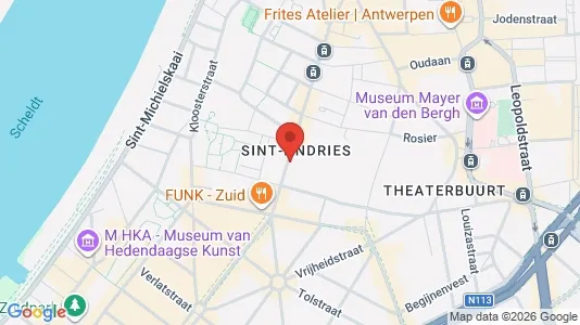 Apartments for rent i Stad Antwerp - kort over placeringen