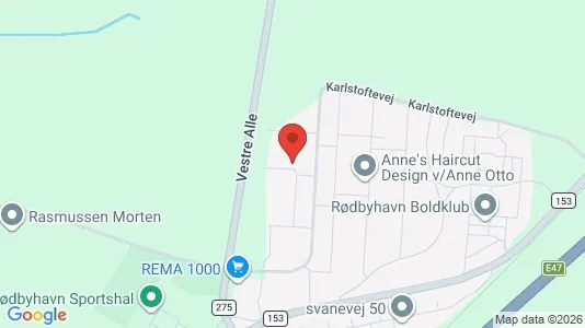 Apartments for rent i Rødby - kort over placeringen