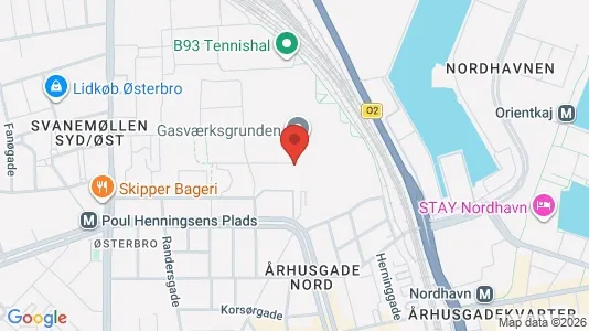 Apartments for rent i Østerbro - kort over placeringen