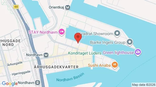 Apartments for rent i Østerbro - kort over placeringen