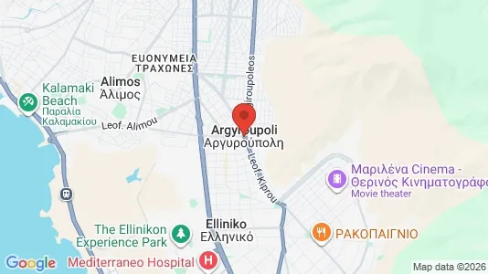 Houses for rent i Elliniko-Argyroupoli - kort over placeringen