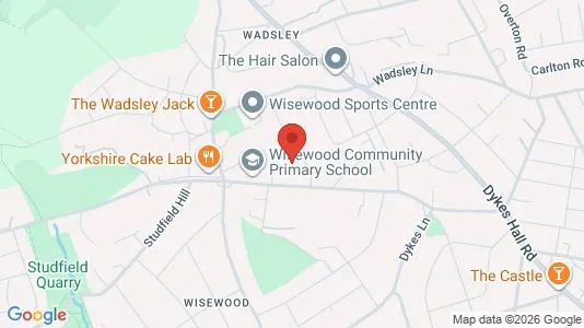 Apartments for rent i Sheffield - South Yorkshire - kort over placeringen