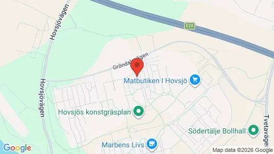 Apartments for rent i Södertälje - kort over placeringen