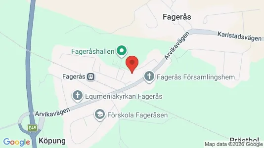 Apartments for rent i Kil - kort over placeringen