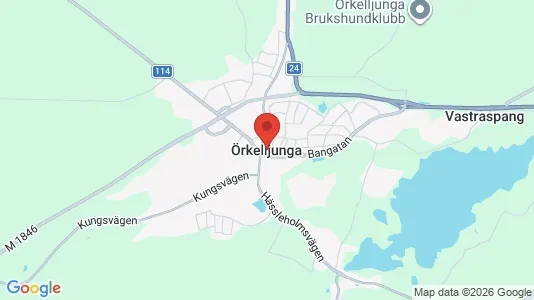 Houses for rent i Örkelljunga - kort over placeringen