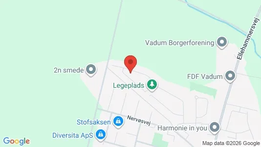Apartments for rent i Vadum - kort over placeringen