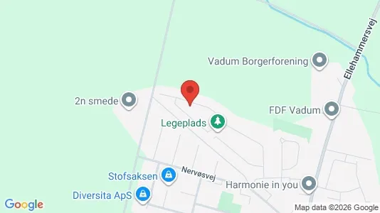 Apartments for rent i Vadum - kort over placeringen