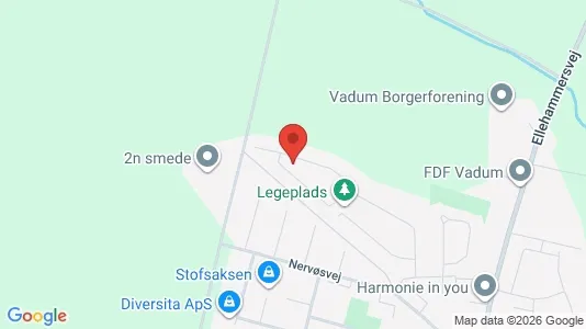 Apartments for rent i Vadum - kort over placeringen