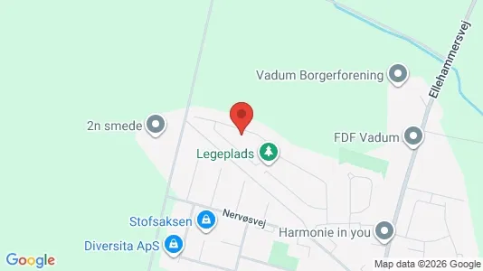 Apartments for rent i Vadum - kort over placeringen