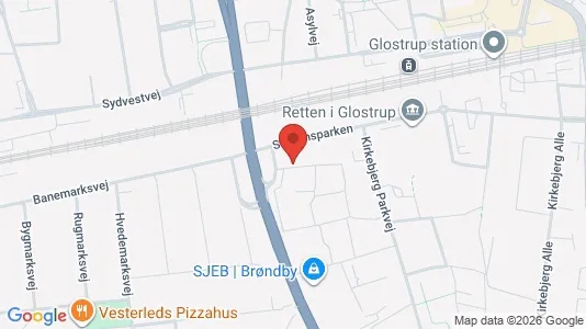 Apartments for rent i Brøndby - kort over placeringen