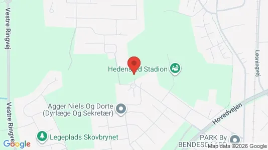 Apartments for rent i Hedensted - kort over placeringen