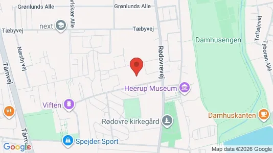 Apartments for rent i Rødovre - kort over placeringen