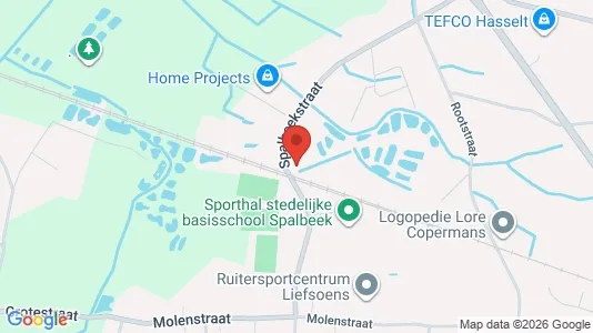 Apartments for rent i Hasselt - kort over placeringen