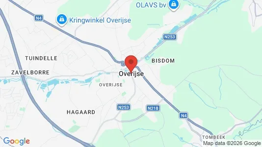 Apartments for rent i Overijse - kort over placeringen