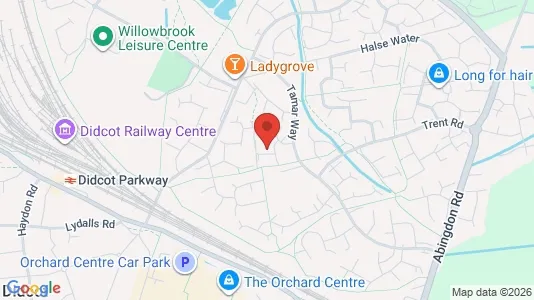 Apartments for rent i Didcot - Oxfordshire - kort over placeringen