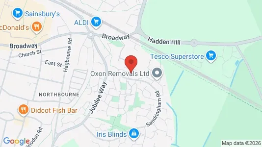 Apartments for rent i Didcot - Oxfordshire - kort over placeringen
