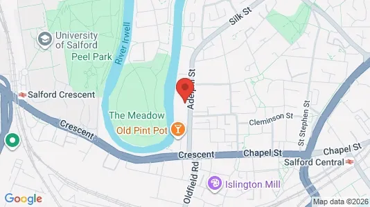 Apartments for rent i Salford - Lancashire - kort over placeringen