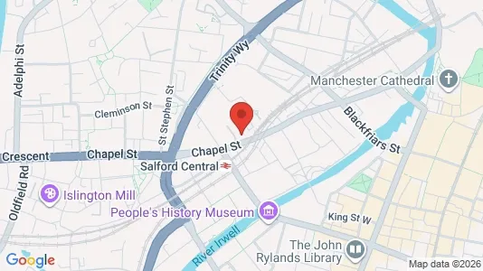 Apartments for rent i Salford - Lancashire - kort over placeringen