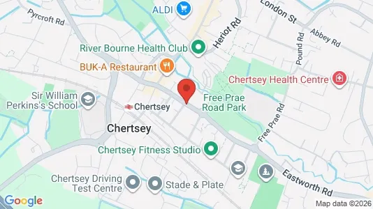 Apartments for rent i Chertsey - Surrey - kort over placeringen