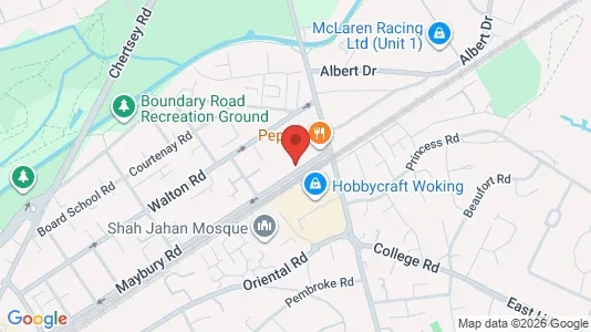 Apartments for rent i Woking - Surrey - kort over placeringen