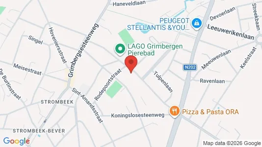 Apartments for rent i Grimbergen - kort over placeringen