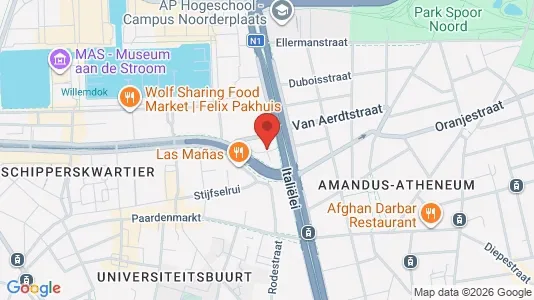 Apartments for rent i Stad Antwerp - kort over placeringen
