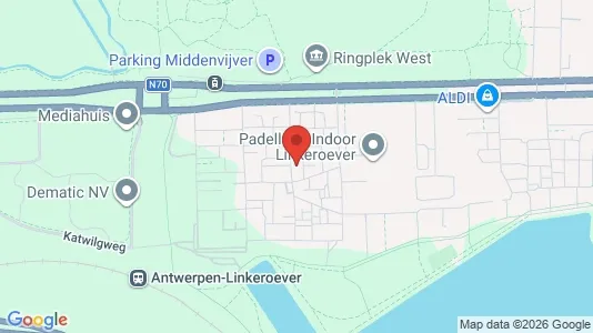 Apartments for rent i Stad Antwerp - kort over placeringen