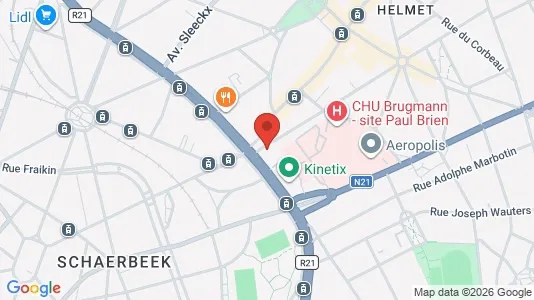 Apartments for rent i Brussels Schaarbeek - kort over placeringen