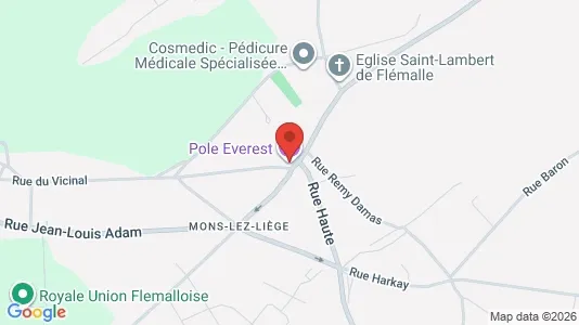 Apartments for rent i Flémalle - kort over placeringen