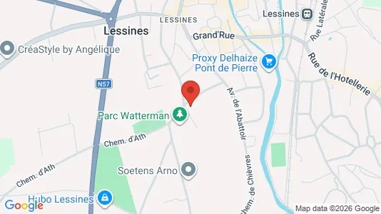 Apartments for rent i Lessen - kort over placeringen