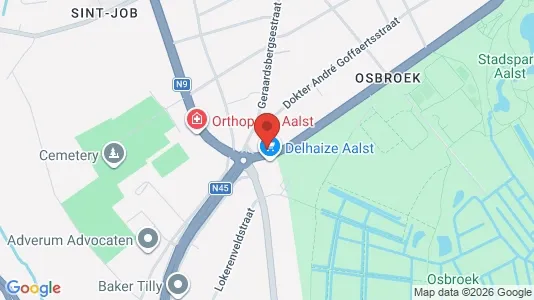 Apartments for rent i Aalst - kort over placeringen