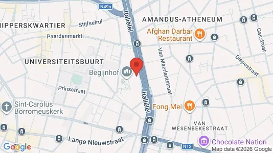 Apartments for rent i Stad Antwerp - kort over placeringen