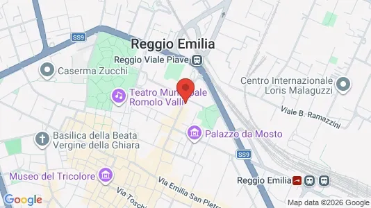 Rooms for rent i Reggio nell'Emilia - kort over placeringen