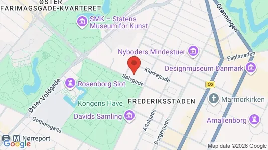 Apartments for rent i Copenhagen K - kort over placeringen