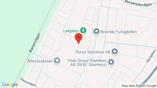 Apartments for rent i Gislaved - kort over placeringen