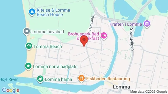Apartments for rent i Lomma - kort over placeringen