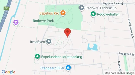 Apartments for rent i Rødovre - kort over placeringen